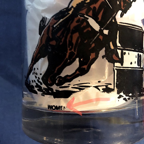 1983 Houston TX Livestock Show and Rodeo Commemorative McDonald’s drinking Glass - Picture 5 of 5